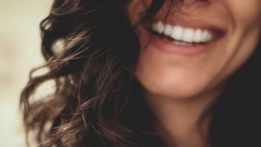 woman's smile